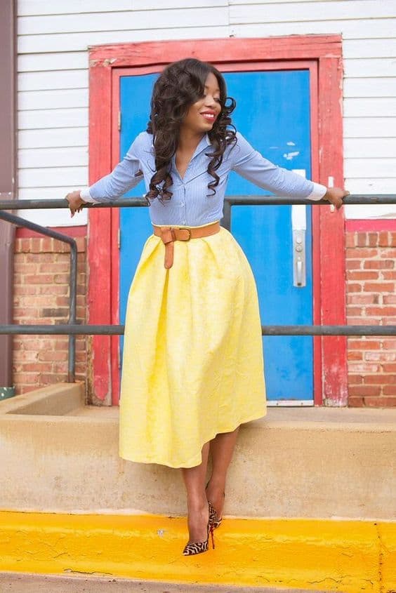 Colors that Go with Pale Yellow Clothes - Outfit Ideas | Fashion Rules