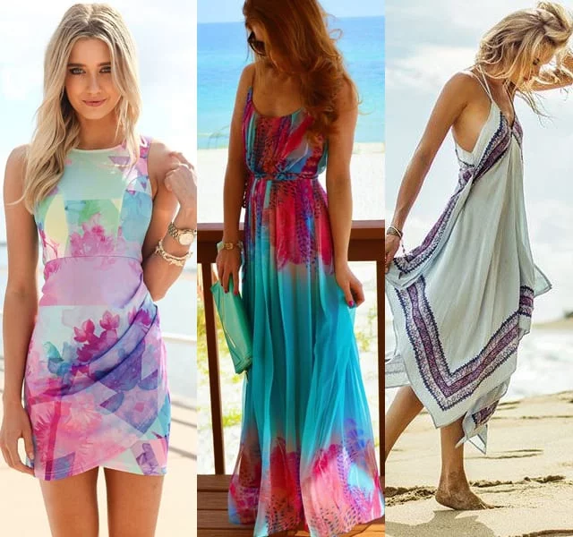 outfit ideas for beach dresses
