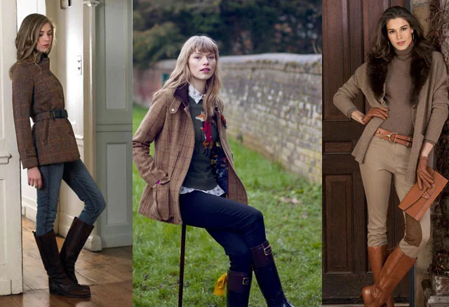 English country style outfits