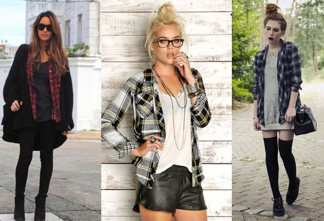 outfits with a plaid shirt