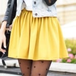 What to Wear with a Yellow Skirt