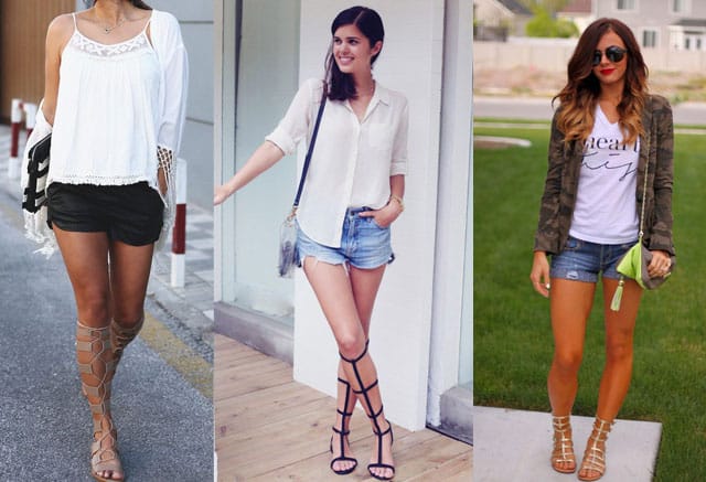gladiator sandals outfit