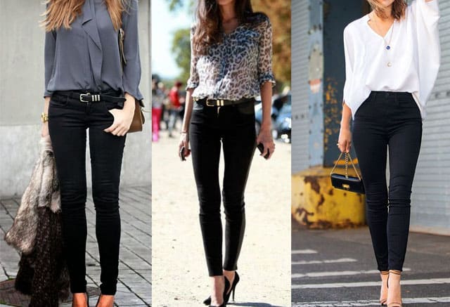 Black Skinny Jeans What to Wear