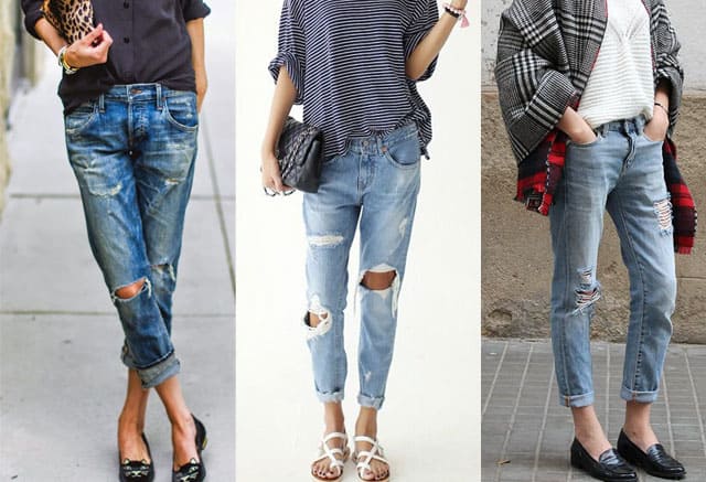 What to Wear with Boyfriend Jeans