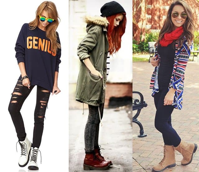 combat boots outfit ideas 