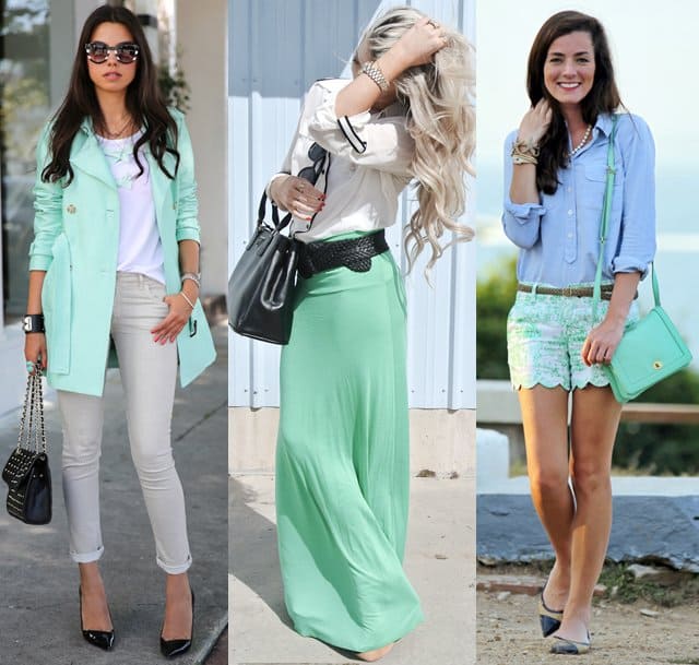 colors that go with mint
