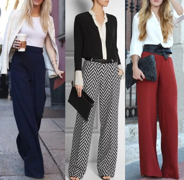 palazzo outfit ideas for office