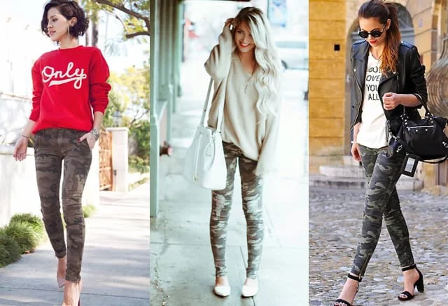 What to Wear with Camo Pants