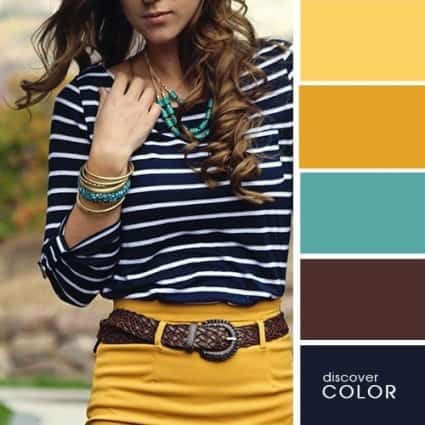 How to Match Colors of Clothes gradaciya brown