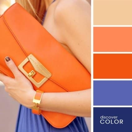 How to Match Colors of Clothes gradaciya orange