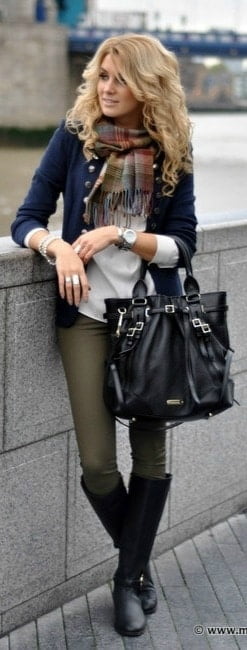 colors that go with army green skinnies