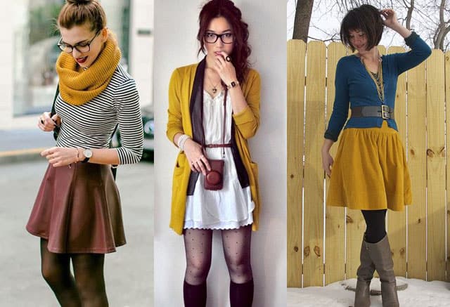 what colors go with Mustard Yellow
