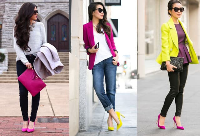 what colors go with Magenta