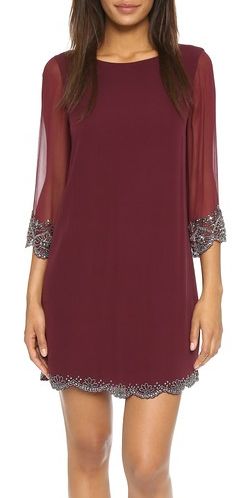 colors that go with marsala mini dress