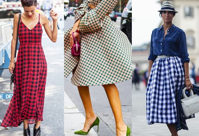 what colors go with Gingham Clothes