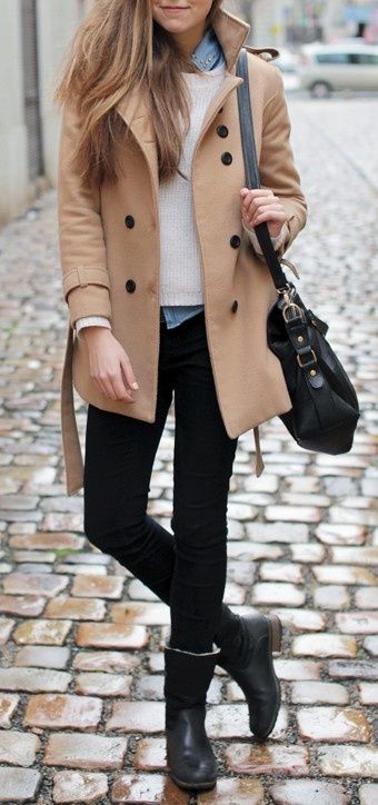 what to wear with black ankle boots
