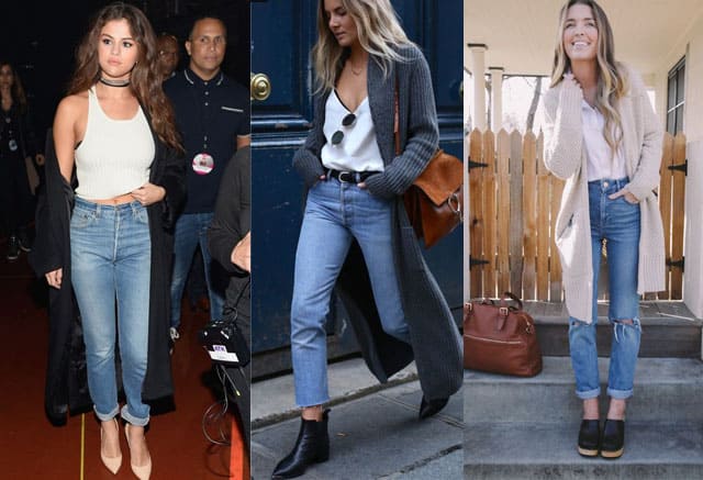 cute outfits with mom jeans