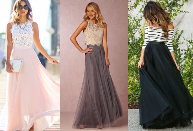 what to wear with tulle
